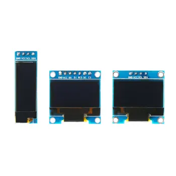 0,96 дюйма 0,91-дюймовый OLED IIC / SPI последовательный белый OLED-дисплей Модуль 128X64 I2C SSD1306 12864 ЖК-экран для Arduino