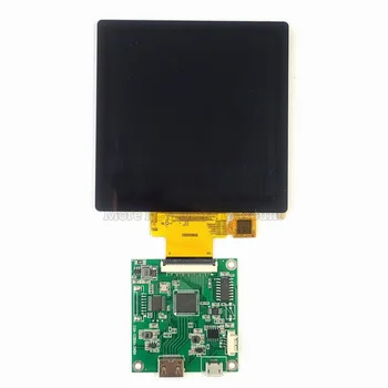 4,0-дюймовый ЖК-экран TFT Квадратный 480 * 480 3SPI RGB 40Pin 3,3 В ST7701S привод с дисплеем HDMI Driving Board