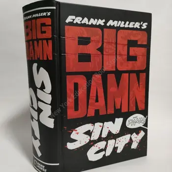 Big Damn Sin City Comic Art Полная коллекция Города грехов, комиксов, графического романа о черном ужасе, фантастики, детективного романа