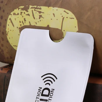 Q1QA Держатель кредитной карты для бизнеса RFID Блокировка Рукав Протектор Чехол для держателя щита