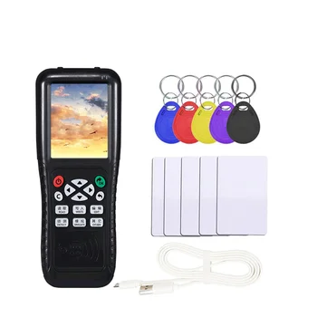 RFID Копировальный аппарат с полной функцией декодирования Ключ смарт-карты NFC IC ID DUPLICATOR Reader Writer (T5577 Key UID Card)