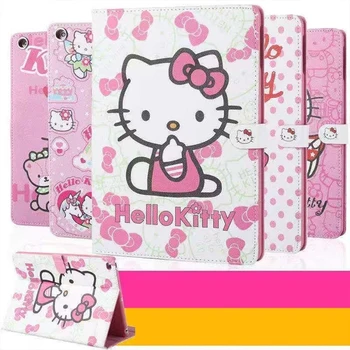 Y2K Hello Kitty Sanrios Pu Ipad Чехол для Ipad Pro9.7 2017 2018 Mini12345 Все включено Крышка Анти-Падение Студентка Девушка Подарок