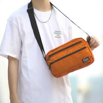 Мужская сумка через плечо из оксфордской ткани в японском стиле для повседневного модного повседневного использования стильная сумка через плечо в корейском стиле