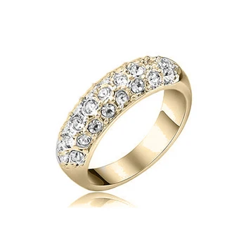 Преувеличенное винтажное кольцо King Crystal Ring на свадьбу