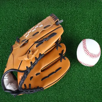 Спорт на открытом воздухе Два цвета Бейсбольная перчатка Поезд Софтбол Тренировочное оборудование Размер Левая рука Для взрослых мужчин Женщины